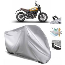 Ducati Scrambler Classic Arka Çanta Uyumsuz Ultra Kalın Su Geçirmez Motor Brandası