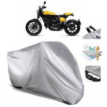 Ducati Scrambler Full Throttle Arka Çanta Uyumsuz Ultra Kalın Su Geçirmez Motor Brandası