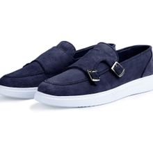 Ducavelli Airy Loafer Lacivert Hakiki Deri Erkek Ayakkabı