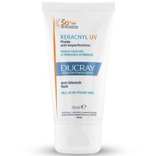 Ducray Keracnyl UV Fluid SPF 50+ 50 ml Yağlı ve Akneye Eğilimli Ciltler İçin Güneş Kremi