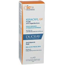 Ducray Keracnyl Uv Spf 50+ Anti Blemish Fluid 50 ml Güneş Kremi