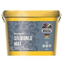Düfa 12 lt Diamond Silikonlu Mat Beyaz İç Cephe Duvar Boyası