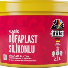 Düfa Klasik Düfaplast 3015 Tatlı Pembe 2.2 lt Silikonlu İç Cephe Duvar Boyası