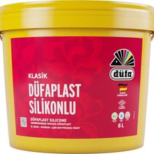 Düfa Klasik Düfaplast Kum Beji 6 lt Silikonlu İç Cephe Duvar Boyası
