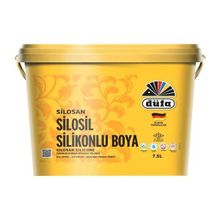 Düfa Silosil Silikonlu 7.5 lt Gri Dış Cephe Duvar Boyası