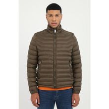 Dufy Haki Kapitone Slim Fit Erkek Mont - 2XL