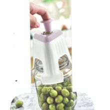 Dükkanönü 11x11 cm Beyaz Kolay Zeytin Çizme Aparatı