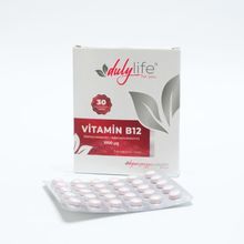 Dulylife Vitamin B12 30 Çiğneme Tableti