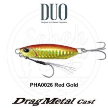 Duo Drag Metal Cast Jig 15gr. PHA0026 Red Gold Suni Balık Yemi