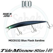 Duo MCC0152 Tide Minnow Slim 140 Blue Flash Sardine Suni Balık Yemi
