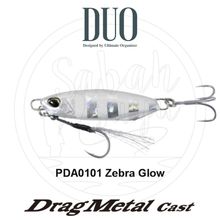 Duo PDA0101 Drag Metal Cast Jig 20 gr Zebra Glow Olta İğnesi