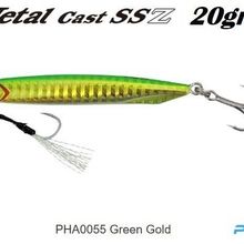 Duo PHA0055 Drag Metal Cast Shot 15 gr Green Gold Rapala