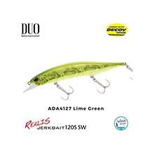 Duo Realis Jerkbait 120s Sw Ada4127 Lime Green