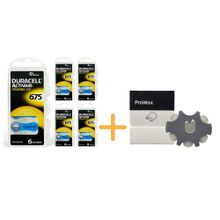 Duracell Activair 675 Numara Prowax Filtreli 5 Paket x 6 30 Adet İşitme Cihazı Pili