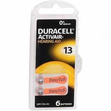 Duracell Activair 6'lı No:13 İşitme Cihazı Pili