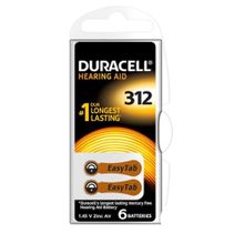 Duracell Activair 6'lı No:312 İşitme Cihazı Pili