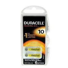 Duracell Activair Hearing Aid 10 1.45 V 6'lı Kulak Pili