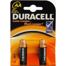Duracell MN1500 2'li AA Alkalin Kalem Pil