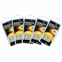 Duracell No:10 5x6 30'lu Kulaklık-İşitme Cihazı Pili