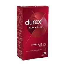 Durex Klasik İnce 10'lu Prezervatif