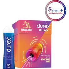 Durex Manuel Mastürbatör + Durex Hisset Jel 50ml