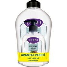 Duru 1500 ml + 300 ml 2'li Hindistan Cevizli Sıvı Sabun