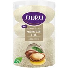 Duru 4x440 gr Mineral Action Argan Kil Güzellik Sabunu