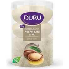 Duru Argan Yağ Kil 4x110 gr Güzellik Sabunu