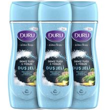Duru Deniz Tuzu Yosun 3x450 ml Duş Jeli