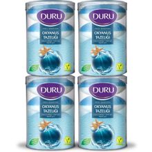 Duru Fresh Sensations Okyanus Esintisi 4x600 gr 16 Adet Duş Sabunu