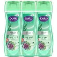 Duru Kaktüs Çiçeği 3x450 ml Duş Jeli