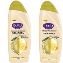 Duru Kolajen Zeytinyağı 2x500 ml Şampuan