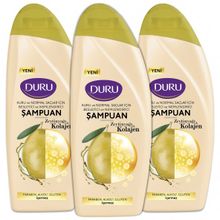 Duru Kolajen Zeytinyağı 3x500 ml Şampuan