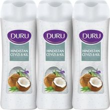 Duru Mineral Action Hindistan Cevizi & Kil 3x450 ml Duş Jeli