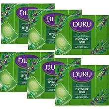 Duru Natural Olive Zeytinyağı Özlü 6x600 gr Duş Sabunu