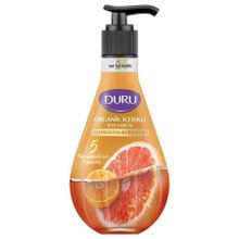 Duru Organik İçerikli 500 ml Mandalina & Greyfurt Sıvı Sabun (3 adet)
