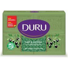 Duru Saf Doğal Yeşil Zeytinyağlı Sabun 600 gr Banyo Sabunu