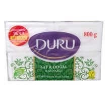 Duru Saf ve Doğal Kaynaklı 4x200 gr Beyaz Sabun (2 adet)
