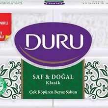 Duru Saf ve Doğal Klasik 4x150 gr Çoklu Paket Beyaz Sabun