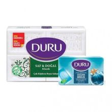 Duru Saf Ve Doğal Klasik 4x150 gr Sabun + 150 gr Duş Sabunu