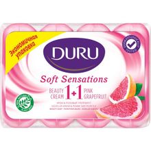 Duru Soft Sensations Pembe Greyfurt 4x90 gr Güzellik Sabunu