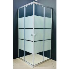 Durul Kare Kumlama Box Desen 5 MM 70x130x190 CM Duşakabin