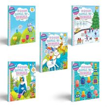 Düşün, Hayal Et ve Tasarla 5'li Etkinlik Seti - Dikkat Atölyesi Yayınları