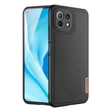 DUX DUCIS Fino Serisi Xiaomi Mi 11 Kılıf Premium Dokuma Silikon Kılıf