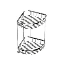 Duxxa A.502 19x19 cm Deppot Oval İkili Köşe Şampuanlık