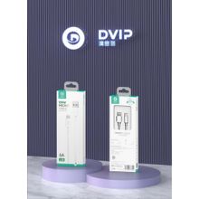 Dvip L32 1 mt Beyaz 6A 120W USBA to Micro Data ve Hızlı Şarj Kablosu