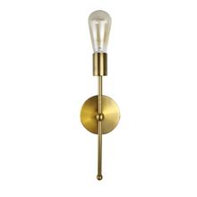 Dylight Retro Metal Mat Gold Dekoratif Duvar Aplik