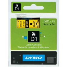 Dymo 720730-40918 D1 Sarı-Siyah 9x7 m Şerit