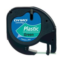 Dymo S0721640 Yeşil 12mmx4m Letratag Plastik Şerit