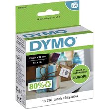 Dymo S0929120 25x25 mm 750li Adres Etiketi